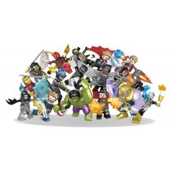 SY 1060 non  AVENGERS 3 NHÂN VẬT NHỎ 16 KIỂU bộ đồ chơi xếp lắp ráp ghép mô hình Marvel Super Heroes HEROES ASSEMBLE Siêu Anh Hùng Marvel 277 khối
