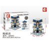 SEMBO WEKKI VIGGI SD6543 6543 non  CỬA HÀNG GỐM SỨ bộ đồ chơi xếp lắp ráp ghép mô hình Mini Modular SEMBO BLOCK CERAMIC SHOP Đường Phố Thu Nhỏ 234 khối