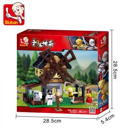 SLUBAN M38-B0617 B0617 0617 M38B0617 38-B0617 non  SÂN TẬP CỐI XAY GIÓ bộ đồ chơi xếp lắp ráp ghép mô hình Legend Warriors Chiến Binh Huyền Thoại 291 khối