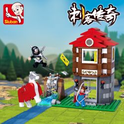 SLUBAN M38-B0616 B0616 0616 M38B0616 38-B0616 non  TÒA KHO BÁU HỒ CHỨA bộ đồ chơi xếp lắp ráp ghép mô hình Ideas Ý Tưởng 280 khối