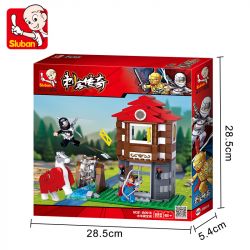 SLUBAN M38-B0616 B0616 0616 M38B0616 38-B0616 non  TÒA KHO BÁU HỒ CHỨA bộ đồ chơi xếp lắp ráp ghép mô hình Ideas Ý Tưởng 280 khối