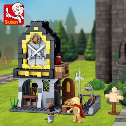 SLUBAN M38-B0615 B0615 0615 M38B0615 38-B0615 non  GIÁM ĐỐC VÀNG bộ đồ chơi xếp lắp ráp ghép mô hình Medieval Castle Chiến Tranh Trung Cổ 280 khối