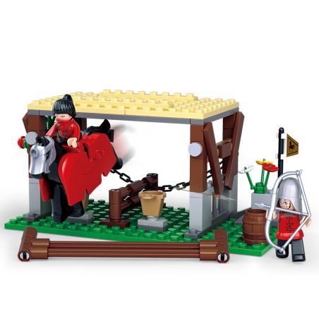 SLUBAN M38-B0611 B0611 0611 M38B0611 38-B0611 non  QUÂN ĐỘI HOÀNG GIA ỔN ĐỊNH bộ đồ chơi xếp lắp ráp ghép mô hình Legend Warriors Chiến Binh Huyền Thoại 129 khối