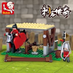 SLUBAN M38-B0611 B0611 0611 M38B0611 38-B0611 non  QUÂN ĐỘI HOÀNG GIA ỔN ĐỊNH bộ đồ chơi xếp lắp ráp ghép mô hình Legend Warriors Chiến Binh Huyền Thoại 129 khối