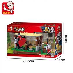 SLUBAN M38-B0611 B0611 0611 M38B0611 38-B0611 non  QUÂN ĐỘI HOÀNG GIA ỔN ĐỊNH bộ đồ chơi xếp lắp ráp ghép mô hình Legend Warriors Chiến Binh Huyền Thoại 129 khối