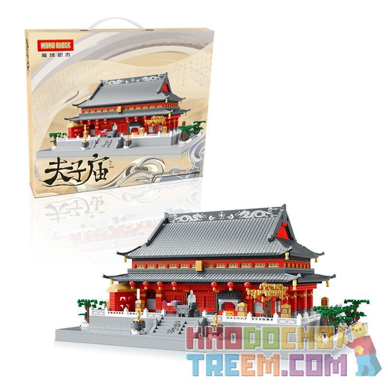 Xếp Hình MOYU 92019 Đền Thờ Khổng Tử 4061 Khối