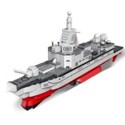 MINGDI LEIBAO K0893 0893 non  VŨ KHÍ QUAN TRỌNG NHẤT CỦA ĐẤT NƯỚC TÀU KHU TRỤC TÊN LỬA DẪN ĐƯỜNG bộ đồ chơi xếp lắp ráp ghép mô hình Military Army AIRCRAFT CARRIER Quân Sự Bộ Đội 417 khối