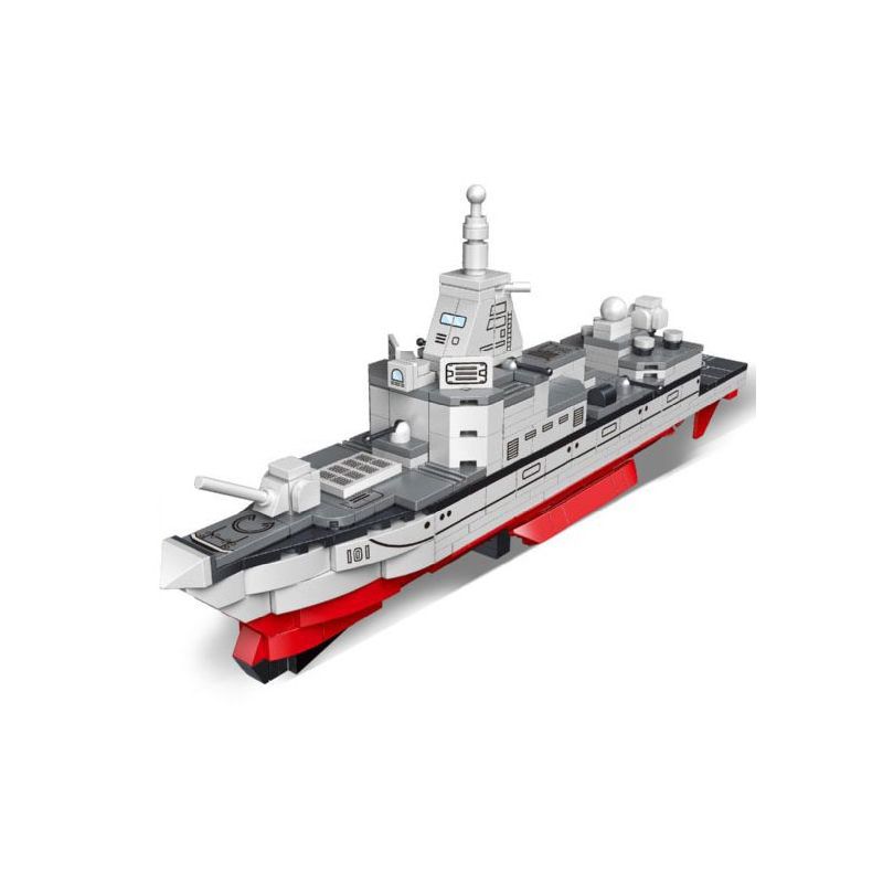 MINGDI LEIBAO K0893 0893 non  VŨ KHÍ QUAN TRỌNG NHẤT CỦA ĐẤT NƯỚC TÀU KHU TRỤC TÊN LỬA DẪN ĐƯỜNG bộ đồ chơi xếp lắp ráp ghép mô hình Military Army AIRCRAFT CARRIER Quân Sự Bộ Đội 417 khối