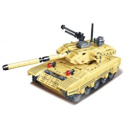 MINGDI LEIBAO K0885 0885 non  VŨ KHÍ QUAN TRỌNG NHẤT CỦA ĐẤT NƯỚC XE TĂNG CHIẾN ĐẤU CHỦ LỰC TYPE 99 bộ đồ chơi xếp lắp ráp ghép mô hình Military Army A SHARP WEAPON OF THE COUNTRY Quân Sự Bộ Đội 446 khối