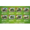 MINGDI LEIBAO K0509 0509 non  QUÂN ĐỘI TIÊN PHONG 8 TỔ HỢP bộ đồ chơi xếp lắp ráp ghép mô hình Military Army HEAVY MECHA Quân Sự Bộ Đội 911 khối