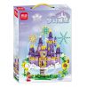 MINGDI LEIBAO K0711 0711 non  LÂU ĐÀI CÔNG CHÚA ẢO bộ đồ chơi xếp lắp ráp ghép mô hình PRINCESS CASTLE 503 khối