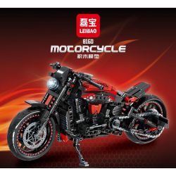 LEIBAO 8160 non  ĐẠP XE VỚI TỐC ĐỘ HARLEY WILD LUTHERAN bộ đồ chơi xếp lắp ráp ghép mô hình  MOTORCYCLE Kỹ Thuật Công Nghệ Cao Mô Hình Phương Tiện 826 khối