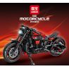 LEIBAO 8160 non  ĐẠP XE VỚI TỐC ĐỘ HARLEY WILD LUTHERAN bộ đồ chơi xếp lắp ráp ghép mô hình  MOTORCYCLE Kỹ Thuật Công Nghệ Cao Mô Hình Phương Tiện 826 khối