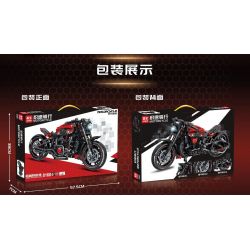 LEIBAO 8160 non  ĐẠP XE VỚI TỐC ĐỘ HARLEY WILD LUTHERAN bộ đồ chơi xếp lắp ráp ghép mô hình  MOTORCYCLE Kỹ Thuật Công Nghệ Cao Mô Hình Phương Tiện 826 khối