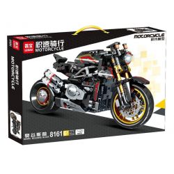 LEIBAO 8161 non  ĐẠP XE VỚI TỐC ĐỘ TÍCH LŨY OGUSTATA bộ đồ chơi xếp lắp ráp ghép mô hình  MOTORCYCLE Kỹ Thuật Công Nghệ Cao Mô Hình Phương Tiện 771 khối