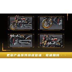 LEIBAO 8161 non  ĐẠP XE VỚI TỐC ĐỘ TÍCH LŨY OGUSTATA bộ đồ chơi xếp lắp ráp ghép mô hình  MOTORCYCLE Kỹ Thuật Công Nghệ Cao Mô Hình Phương Tiện 771 khối