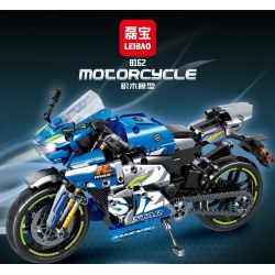 LEIBAO 8162 non  CƯỠI CHÍNH XÁC LINGMU GSX bộ đồ chơi xếp lắp ráp ghép mô hình  MOTORCYCLE Kỹ Thuật Công Nghệ Cao Mô Hình Phương Tiện 823 khối