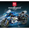 LEIBAO 8162 non  CƯỠI CHÍNH XÁC LINGMU GSX bộ đồ chơi xếp lắp ráp ghép mô hình  MOTORCYCLE Kỹ Thuật Công Nghệ Cao Mô Hình Phương Tiện 823 khối