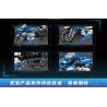 LEIBAO 8162 non  CƯỠI CHÍNH XÁC LINGMU GSX bộ đồ chơi xếp lắp ráp ghép mô hình  MOTORCYCLE Kỹ Thuật Công Nghệ Cao Mô Hình Phương Tiện 823 khối