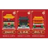 MINGDI LEIBAO K0540 0540 non  8 PHONG CÁCH KIẾN ​​TRÚC QUỐC GIA THÁP HẠC VÀNG THIẾU LÂM TỰ CHUÔNG TÂY AN YANYU TENGWANG PAVILION DINH THỰ CỦA THỦ TƯỚNG HOÀNG THÀNH LẦU WENYUAN CỔNG SHENWU bộ đồ chơi xếp lắp ráp ghép mô hình Architecture Công Trình Kiến Trúc 919 khối