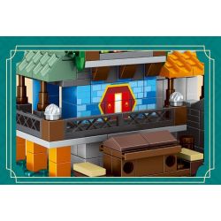 MINGDI LEIBAO K0500 0500 non  4 LOẠI HÌNH KIẾN ​​TRÚC CỔ ĐIỂN PHƯỢNG HOÀNG TRẤN BẾN CẢNG GIANG NAM CHIẾT WUZHEN NHÀ SÁCH bộ đồ chơi xếp lắp ráp ghép mô hình Military Army Quân Sự Bộ Đội 1051 khối