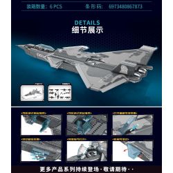 MINGDI LEIBAO K0626 0626 non  MÁY BAY CHIẾN ĐẤU TÀNG HÌNH J-20 bộ đồ chơi xếp lắp ráp ghép mô hình Military Army J-20 STEALTH FIGHTER Quân Sự Bộ Đội 2023 khối