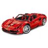 SMALL ANGLE JD018 non  FERRARI F8 tỷ lệ 1:8 bộ đồ chơi xếp lắp ráp ghép mô hình  Kỹ Thuật Công Nghệ Cao Mô Hình Phương Tiện 3781 khối