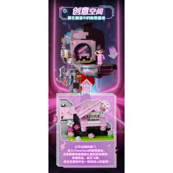 GUDI 52100 non  NGƯỜI MÁY CỦA BẠN CÙNG LỚP CHU bộ đồ chơi xếp lắp ráp ghép mô hình CHOUCHOU 1435 khối