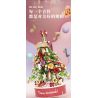 MANGE TECHNOLOGY 9189 non  HỘP NHẠC CÂY THÔNG GIÁNG SINH bộ đồ chơi xếp lắp ráp ghép mô hình Creator MERRY CHRISTMAS Sáng Tạo 812 khối