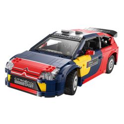 CADA DOUBLEE C62005 62005 non  XE ĐUA CITROEN WRC2008 1:12 tỷ lệ 1:12 bộ đồ chơi xếp lắp ráp ghép mô hình  2008 CITROEN C4 WRC Kỹ Thuật Công Nghệ Cao Mô Hình Phương Tiện 1569 khối