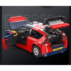 CADA DOUBLEE C62005 62005 non  XE ĐUA CITROEN WRC2008 1:12 tỷ lệ 1:12 bộ đồ chơi xếp lắp ráp ghép mô hình  2008 CITROEN C4 WRC Kỹ Thuật Công Nghệ Cao Mô Hình Phương Tiện 1569 khối
