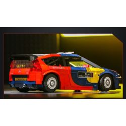 CADA DOUBLEE C62005 62005 non  XE ĐUA CITROEN WRC2008 1:12 tỷ lệ 1:12 bộ đồ chơi xếp lắp ráp ghép mô hình  2008 CITROEN C4 WRC Kỹ Thuật Công Nghệ Cao Mô Hình Phương Tiện 1569 khối