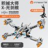 IM.MASTER QIHUI 6813 non  TÀU KIẾM TIA X bộ đồ chơi xếp lắp ráp ghép mô hình  Kỹ Thuật Công Nghệ Cao Mô Hình Phương Tiện 1221 khối