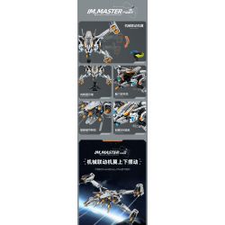 IM.MASTER QIHUI 6813 non  TÀU KIẾM TIA X bộ đồ chơi xếp lắp ráp ghép mô hình  Kỹ Thuật Công Nghệ Cao Mô Hình Phương Tiện 1221 khối