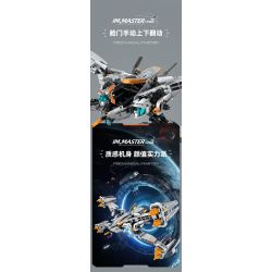 IM.MASTER QIHUI 6813 non  TÀU KIẾM TIA X bộ đồ chơi xếp lắp ráp ghép mô hình  Kỹ Thuật Công Nghệ Cao Mô Hình Phương Tiện 1221 khối