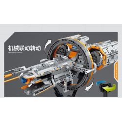 IM.MASTER QIHUI 6814 non  PHI THUYỀN SIRIUS bộ đồ chơi xếp lắp ráp ghép mô hình  Kỹ Thuật Công Nghệ Cao Mô Hình Phương Tiện 1184 khối