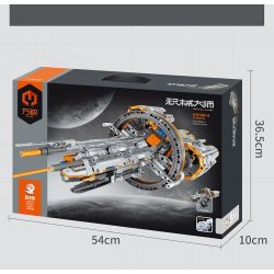 IM.MASTER QIHUI 6814 non  PHI THUYỀN SIRIUS bộ đồ chơi xếp lắp ráp ghép mô hình  Kỹ Thuật Công Nghệ Cao Mô Hình Phương Tiện 1184 khối