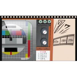 ZHEGAO 662015 non  TRỞ LẠI NĂM 1990 TRUYỀN HÌNH bộ đồ chơi xếp lắp ráp ghép mô hình BACK TO THE 1990'S 549 khối