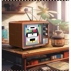 ZHEGAO 662015 non  TRỞ LẠI NĂM 1990 TRUYỀN HÌNH bộ đồ chơi xếp lắp ráp ghép mô hình BACK TO THE 1990'S 549 khối