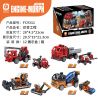 FORANGE FC9311 9311 non  KỸ THUẬT CHIBIAN 4 MÔ HÌNH bộ đồ chơi xếp lắp ráp ghép mô hình  ENGINE MORPH Kỹ Thuật Công Nghệ Cao Mô Hình Phương Tiện 801 khối