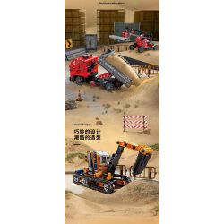 FORANGE FC9311 9311 non  KỸ THUẬT CHIBIAN 4 MÔ HÌNH bộ đồ chơi xếp lắp ráp ghép mô hình  ENGINE MORPH Kỹ Thuật Công Nghệ Cao Mô Hình Phương Tiện 801 khối