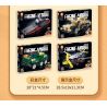 FORANGE FC9312 9312 non  MÔ HÌNH QUÂN ĐỘI CHIBI 4 bộ đồ chơi xếp lắp ráp ghép mô hình  ENGINE MORPH Kỹ Thuật Công Nghệ Cao Mô Hình Phương Tiện 642 khối