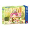 ZHEGAO 612016 non  NGÔI NHÀ ẤM CÚNG bộ đồ chơi xếp lắp ráp ghép mô hình Girl WARM HOME Con Gái 1375 khối