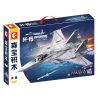 SEMBO 202190 non  MỘT QUỐC GIA HÙNG MẠNH MÁY BAY CHIẾN ĐẤU TRÊN TÀU SÂN J-15 bộ đồ chơi xếp lắp ráp ghép mô hình Military Army Quân Sự Bộ Đội 1298 khối