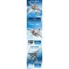 SEMBO 202190 non  MỘT QUỐC GIA HÙNG MẠNH MÁY BAY CHIẾN ĐẤU TRÊN TÀU SÂN J-15 bộ đồ chơi xếp lắp ráp ghép mô hình Military Army Quân Sự Bộ Đội 1298 khối