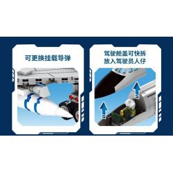 SEMBO 202232 non  VINH QUANG CỦA CƯỜNG QUỐC MÁY BAY NÉM BOM TẦM TRUNG VÀ XA H-6K bộ đồ chơi xếp lắp ráp ghép mô hình Military Army Quân Sự Bộ Đội 1294 khối