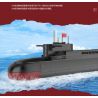 ZHEGAO QJ5181 5181 non  TÀU NGẦM HẠT NHÂN CHIẾN LƯỢC TYPE 094 tỷ lệ 1:205 bộ đồ chơi xếp lắp ráp ghép mô hình Military Army Quân Sự Bộ Đội 990 khối