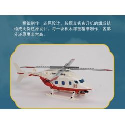 MAIN STATION CULTURAL AND CREATIVE KB7112 7112 non  TRỰC THĂNG TRẠM CHÍNH bộ đồ chơi xếp lắp ráp ghép mô hình City Thành Phố 276 khối