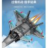 SEMBO 202199 non  QUỐC GIA HÙNG MẠNH TIÊM KÍCH TÀNG HÌNH J-20 bộ đồ chơi xếp lắp ráp ghép mô hình Military Army Quân Sự Bộ Đội 845 khối