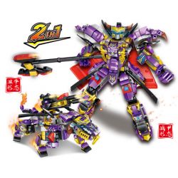 MINGDI LEIBAO K0763 0763 non  CƠ GIÁP HOÀNG ĐẠO SỬU XẤU XÍ bộ đồ chơi xếp lắp ráp ghép mô hình ZODIAC SIGNS MECHA 574 khối